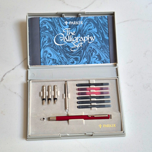 Parker kalligrafie set - parker,