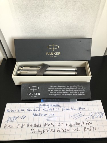 Parker gebürstetes metall - im,