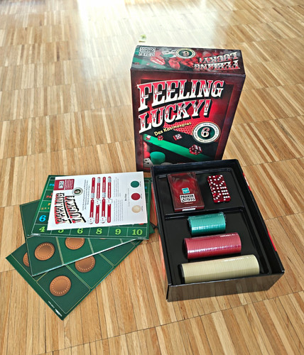 Parker feeling lucky pokerset - parker, lucky!
