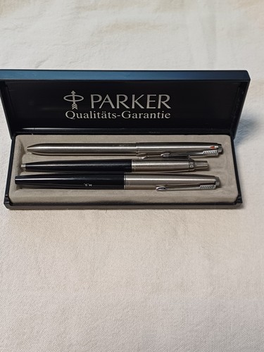 3er set parker schwarz - 3er-set,