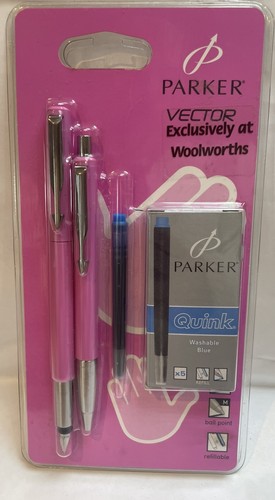 Vintage parker vector set rosa - vector,