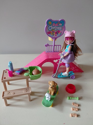 Barbie chelsea skate park - chelsea, skate-park